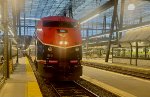 Amtrak's Maple Leaf arrives at Toronto Union Station